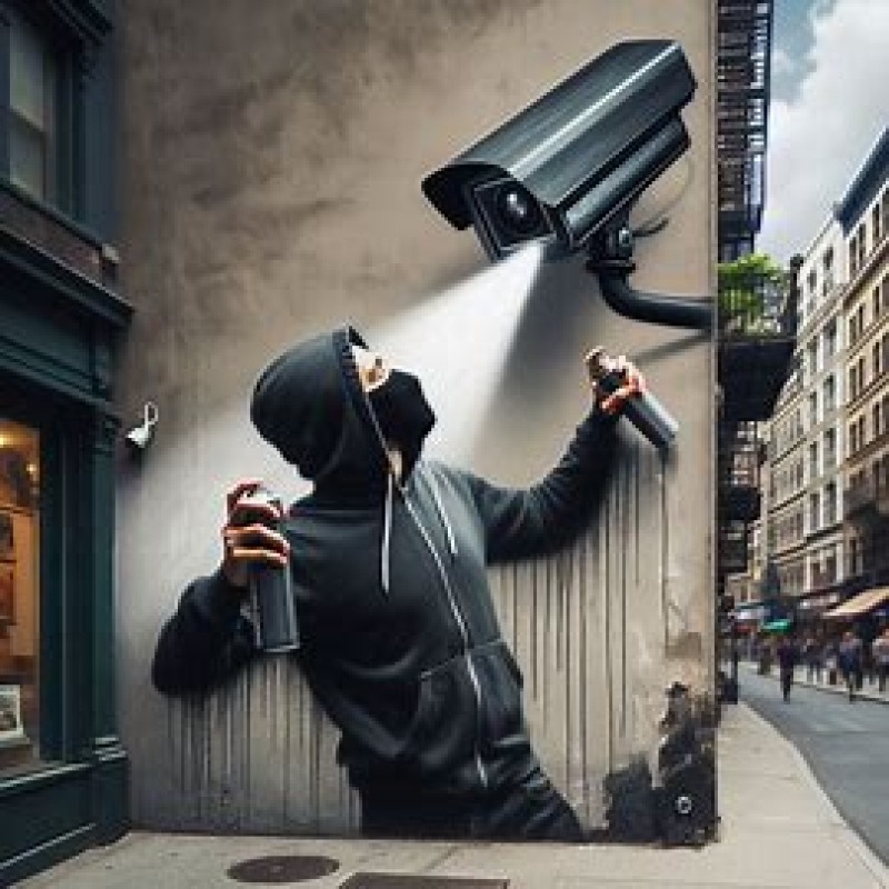 foto: Sprawca ujęty dzięki monitoringowi