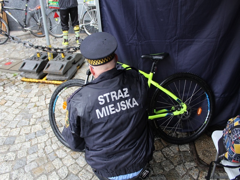 foto:  Odzyskano skradziony rower.