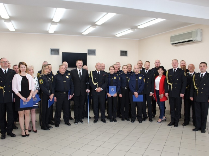 foto:  Obchody Dnia Straży Miejskiej oraz 30-lecia Straży Miejskiej w Bielsku-Białej