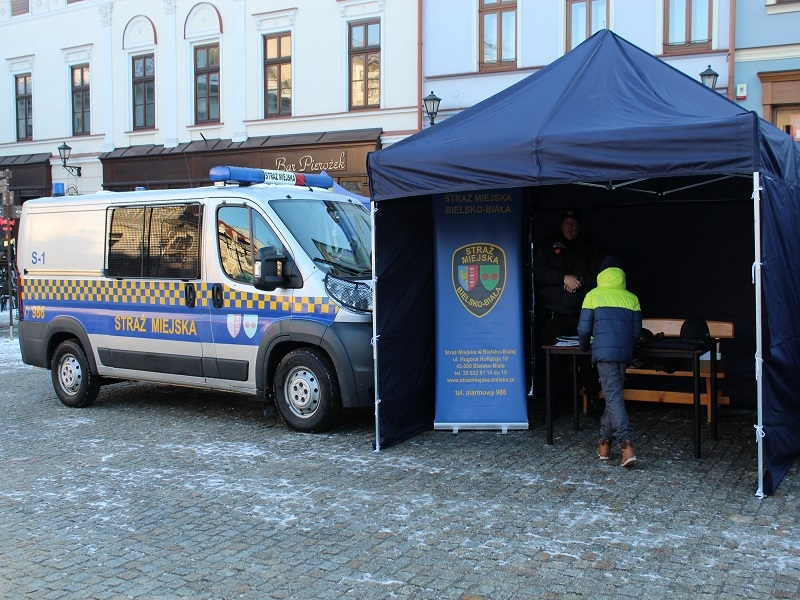 foto:  Straż Miejska w 25 Finale Wielkiej Orkiestry Świątecznej Pomocy